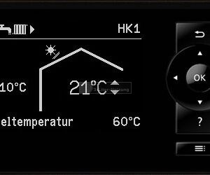 Viessmann Vitotronic 200 HO1B ohne Außentemperatursensor