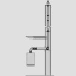Viessmann Basispaket Schacht starr D60 Metall/PPs