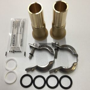 Viessmann Anschluss-Set Wellrohr auf Rohr Durchmesser 22 mm