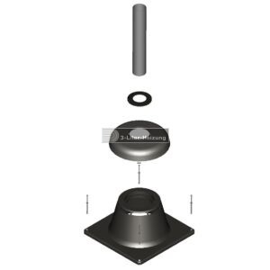 Viessmann Schachtabdeckung D=80