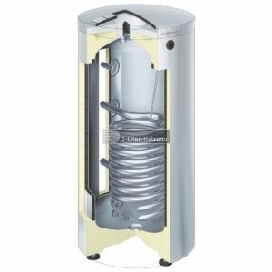 Viessmann Vitocell 300-V 300 Liter Edelstahl vitosilber