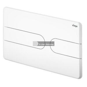 Viega WC-Betätigungsplatte für Prevista Kunststoff weiß-alpin 773151