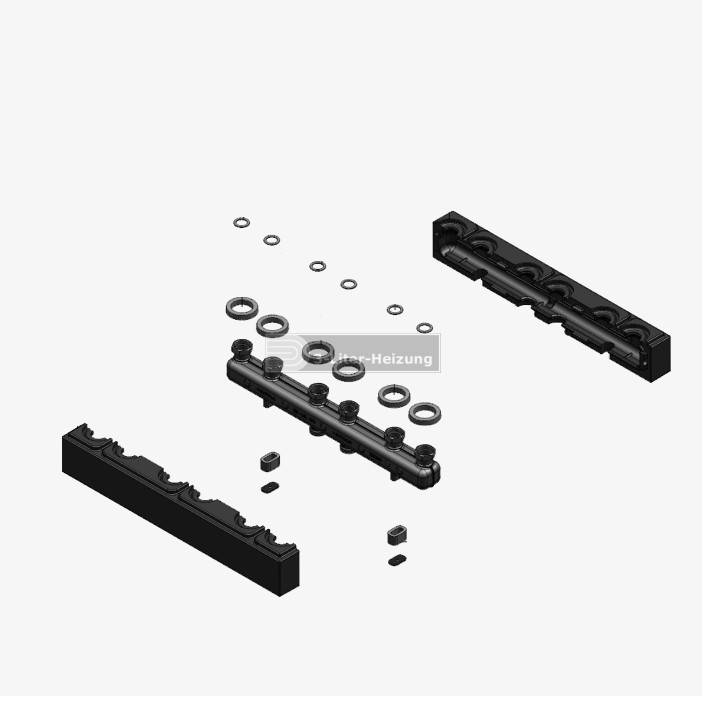 Viessmann Verteiler 3-fach Cool/Heat Divicon